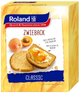 Zwieback Classic Roland 165 g