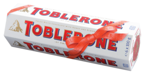 Toblerone Cioccolato bianco 5x100g