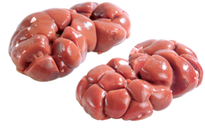Fresh veal kidneys