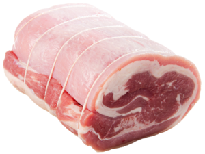 Rolled veal breast