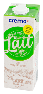 Skimmed milk UHT