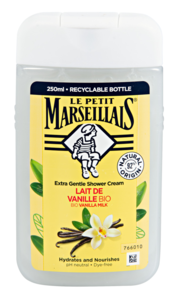Le Petit Marseillais Gel doccia al latte di vaniglia 2x250ml