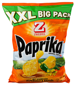 Zweifel Original Chips paprica 380g