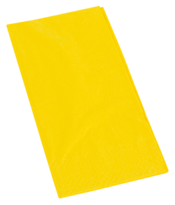Tovagliolo giallo 1/8 40 cm