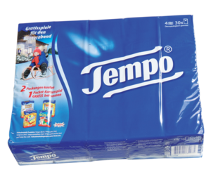 Tempo Papiertaschentücher 30x10