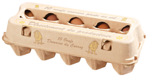 Swiss Carroz eggs