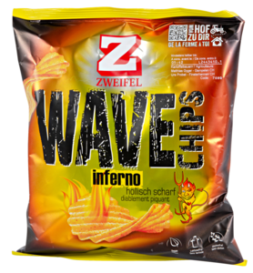 Zweifel Wave Chips Inferno 2x120g