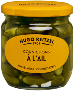 Garlic gherkins