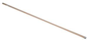 Holzstiel mit Metallgewinde
