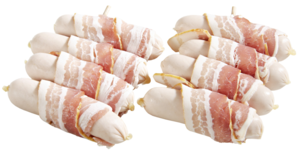 Bell Spiedini di chipolata al bacon 4x4 pezzi