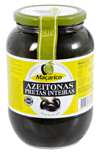 Maçarico Schwarze Oliven 850 g
