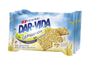 Dar-Vida Cracker ai semi di lino 5 porzioni 208g
