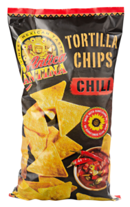 Tortilla chips al peperoncino