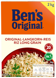 Ben's Original Riso a chicco lungo 20 min 2kg