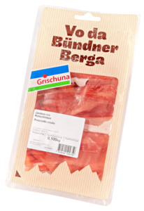 Grischuna Grisons raw ham 100g
