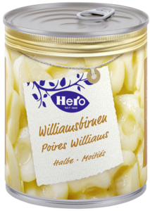 Hero Poires williams moitiés 6x840g