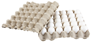 Boiled & colored eggs, barn eggs