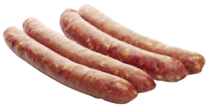 Emmental cheese sausage