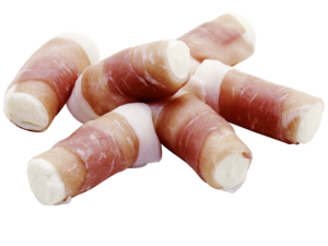 Involtini di prosciutto e formaggio