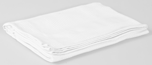 Linge nid d'abeille en coton