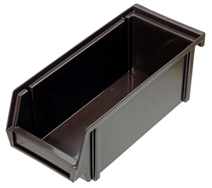 Scatola per posate marrone 28 cm