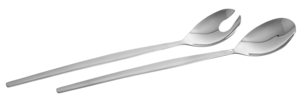 Set posate da insalata in acciaio inox