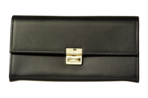 Kellnertasche Leder de Luxe Schwarz