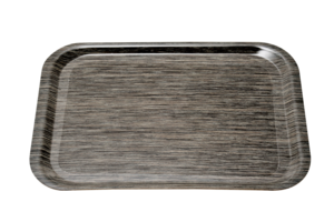 Tablett Rutschfest Braun 37.5x26.5 cm