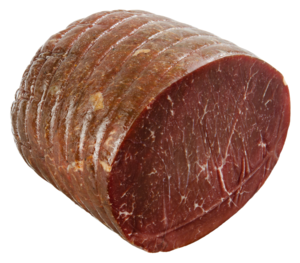 Viande de bœuf séchée typique d'Italie