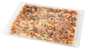 Pizza prosciutto e funghi