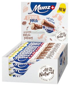 Munz Barrette di cioccolato al latte extra 40x46g