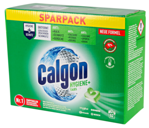 Calgon Pastilles Hygiène+ 52 pièces
