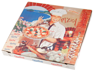 Carton à Pizza Cellulose 40x40x4 cm 100x