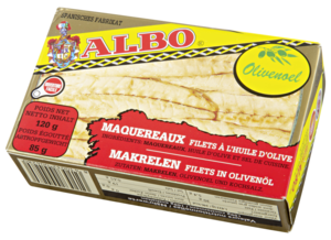 Albo Makrelenfilets im Olivenöl 120 g