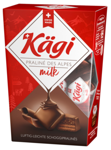 Kägi Praliné des Alpes al latte 150g