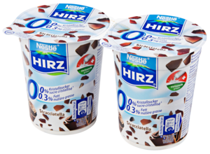 Nestlé Hirz Yogurt 0% stracciatella 2x180g