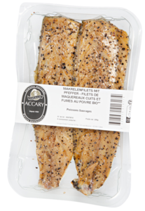 Makrelenfilets mit Pfeffer