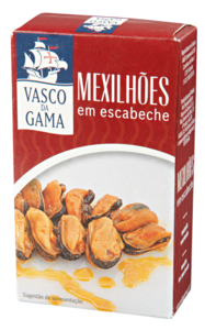 Muscheln Escabeche-Sauce V. Gama 115 g