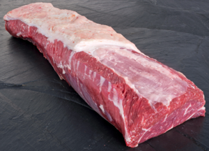 Entrecôte de bœuf frais