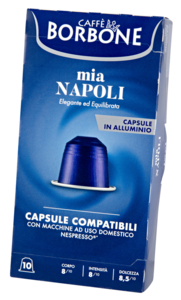 Caffè Borbone 10 Capsules de café Mia Napoli
