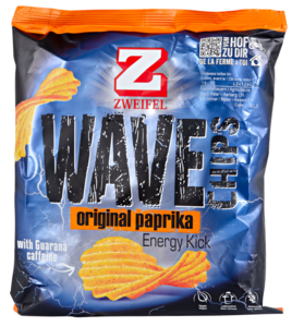 Zweifel Chips Wave paprika 2x120g