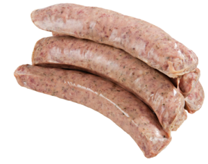 Saucisses à rôtir de porc