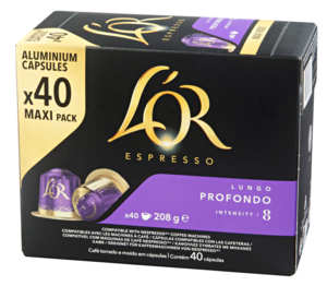 Capsules de café lungo 8 profondo