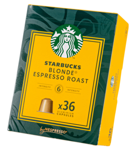 Starbucks Blonde Espresso Roast Nespresso 36 capsule