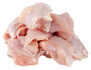 Ragoût de cuisses de poulet frais