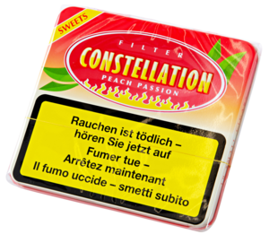 Filter Peach Passion Zigaretten 5x10