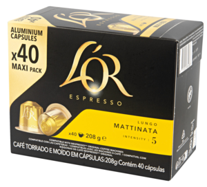 L'OR Espresso Lungo Mattinata 40 capsules