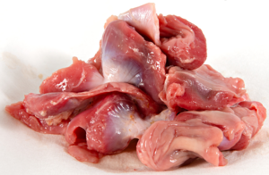 Gizzardi di pollo freschi