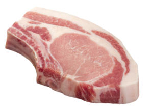 Costolette di maiale fresche