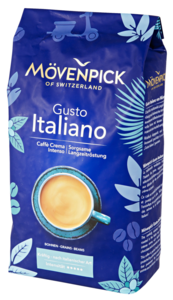 Mövenpick Caffè in grani Gusto Italiano 1kg